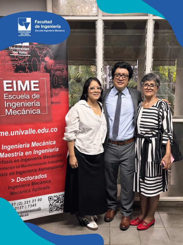 Primer Doctor en Ingeniería Mecánica de la Universidad del Valle