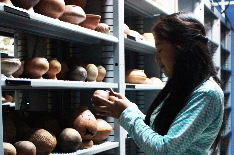 Colección cerámica prehispánica del Museo Arqueológico Julio César Cubillos
