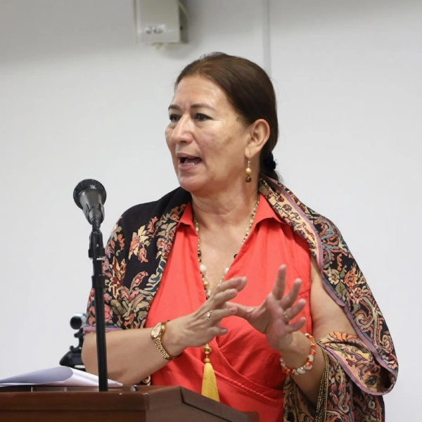 Profesora Raquel Ceballo Molano del Departamento de Derecho.