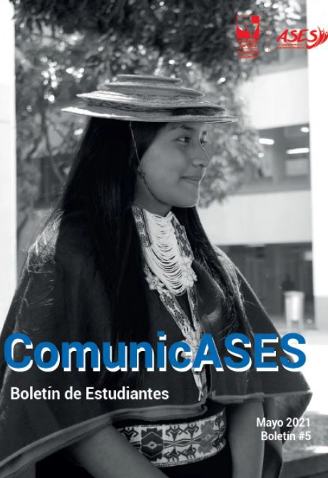 Mosaico de retratos de estudiantes en azul y blanco
