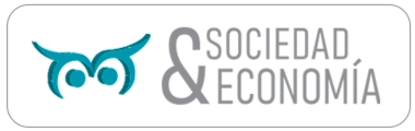 Logotipo de la Revista Sociedad y Economía con ilustración de búho