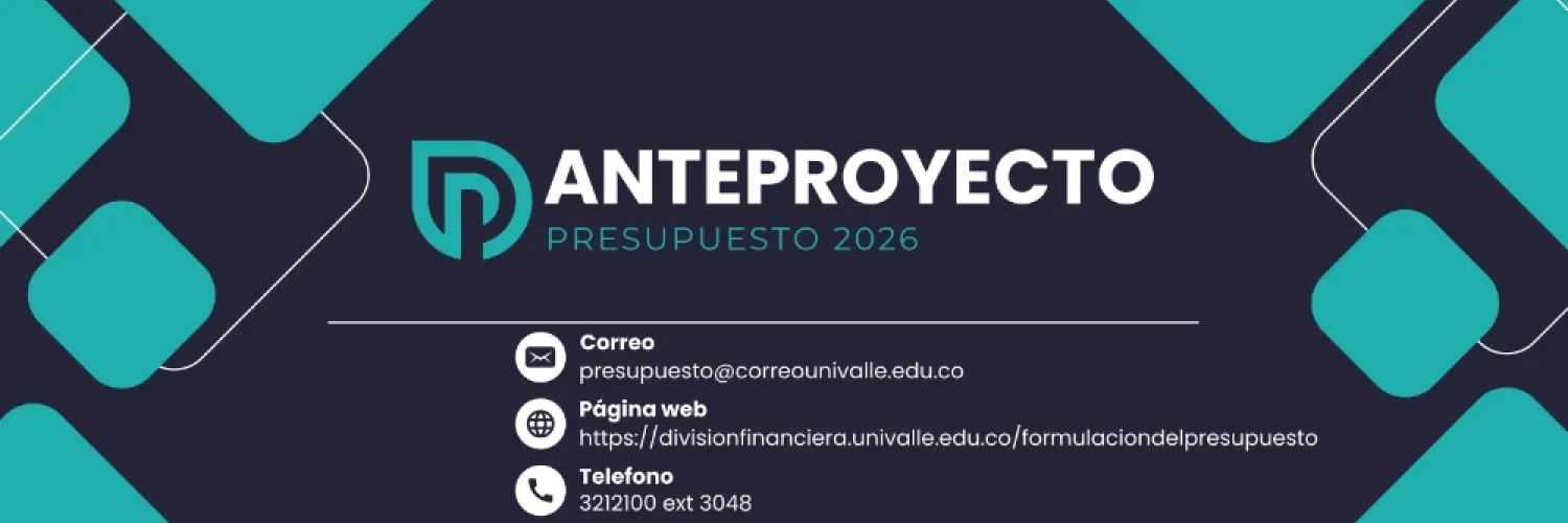 Banner anteproyecto presupuesto 2026